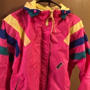 Vintage Colorful Wind Breaker Jacket